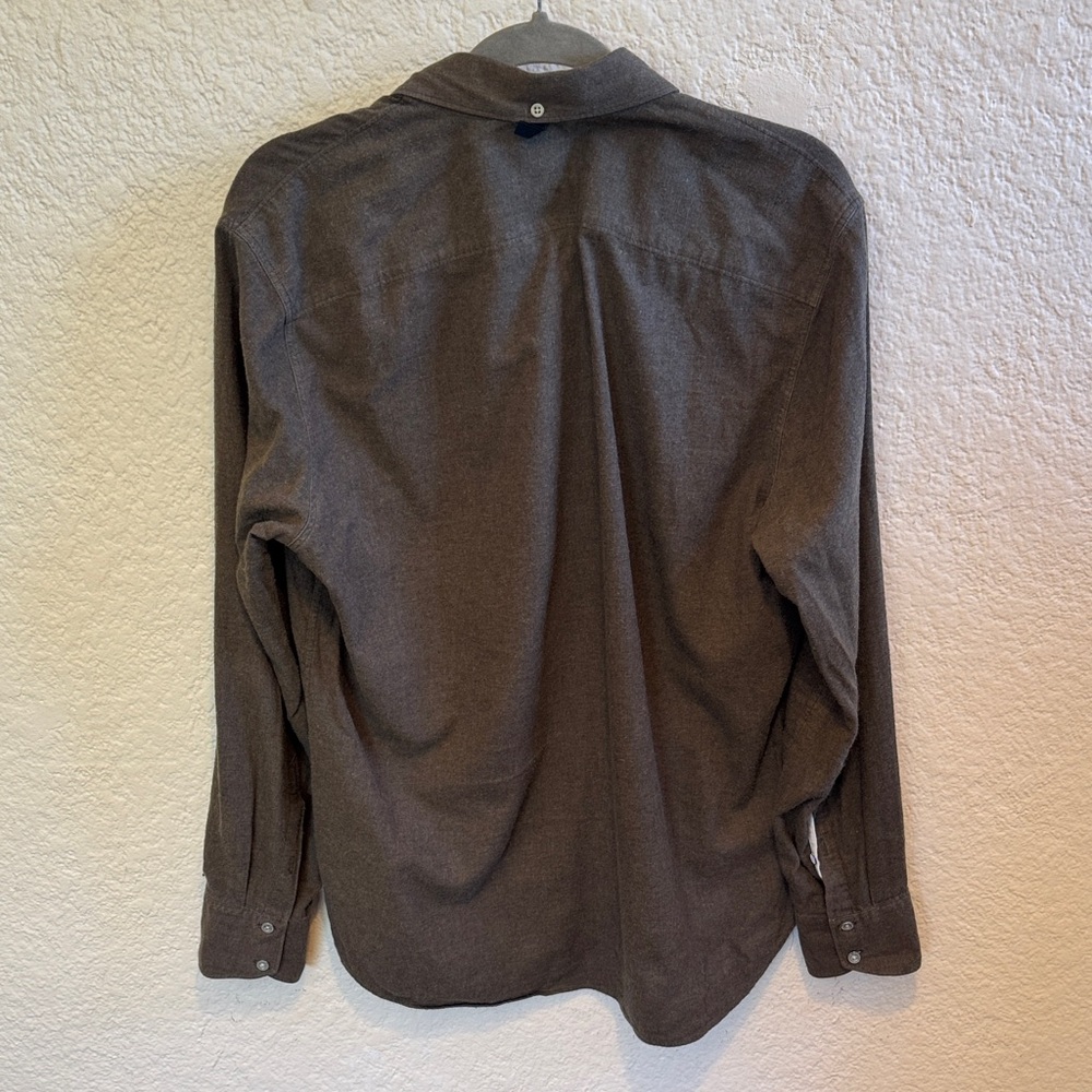 rag & bone Men's Brown Long-Sleeve Casual Button-Down Shirt - Picture 3 of 3